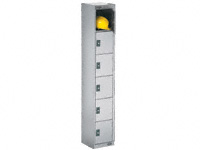 Six Compartment Stainless steel Locker 305x305