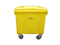 1100 litre 4 Wheeled Clinical Waste Container