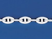 6mm Decorative Crosslink Plastic chain, 25m pack