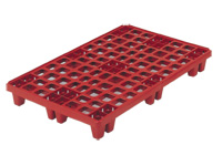 Packpal Plastic Pallet ventilated deck + collar