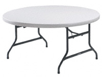 Polyfold Lightweight Circular Table 1530dia x 750H