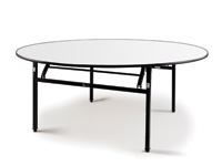 Circular soft-top folding table 1530 dia