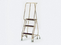 Stainless 3-step mobile safety step 765 platform