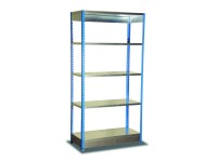 Dexion Bolt-free shelving - galvanised shelves