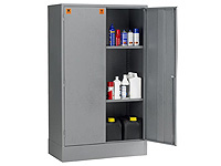 COSHH hazardous storage double door cabinet