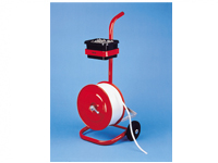 Mobile Dispenser Stand for woven strapping